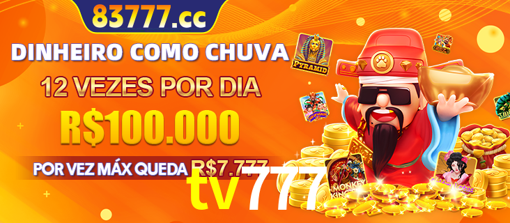 Banner do programa de recompensas Recomende para amigos do tv777, detalhando os bônus por convidar amigos, com prêmios que chegam a R$288.888.